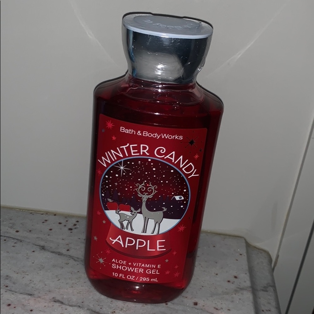 Bath & body works Winter candy Apple shower gel